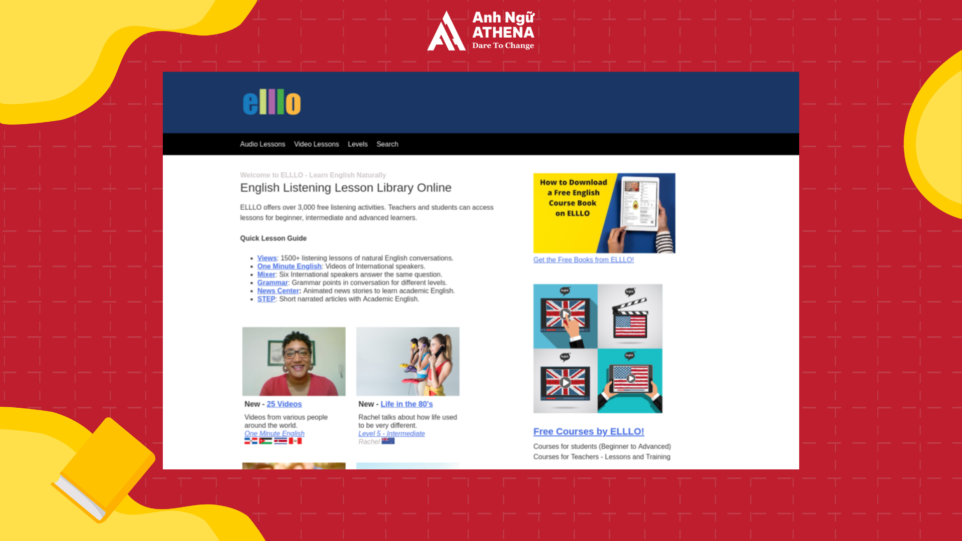 15 TRANG WEB HỌC TIẾNG ANH MIỄN PHÍ